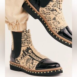 Free People Textile Atlas Chelsea Boots